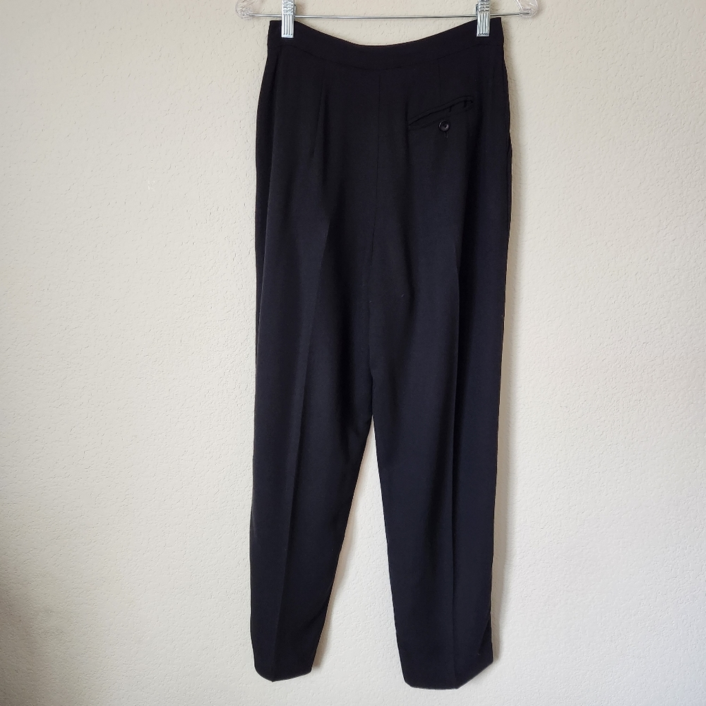 Jones New York Petite Black Trouser Pant, Size 10P - Picture 2 of 6